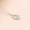 Pendant Rhinestone Stainless Steel Necklace Necklaces - Tophatter Daily Deals