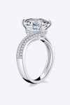 3 Carat Moissanite Side Stone Ring Moissanite - Tophatter Daily Deals