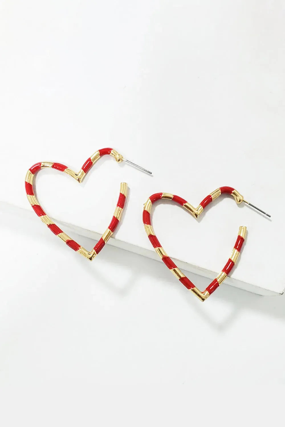 Heart Shape Dangle Earrings Earrings - Tophatter Daily Deals