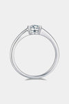 Moissanite 925 Sterling Silver Solitaire Ring Moissanite - Tophatter Daily Deals