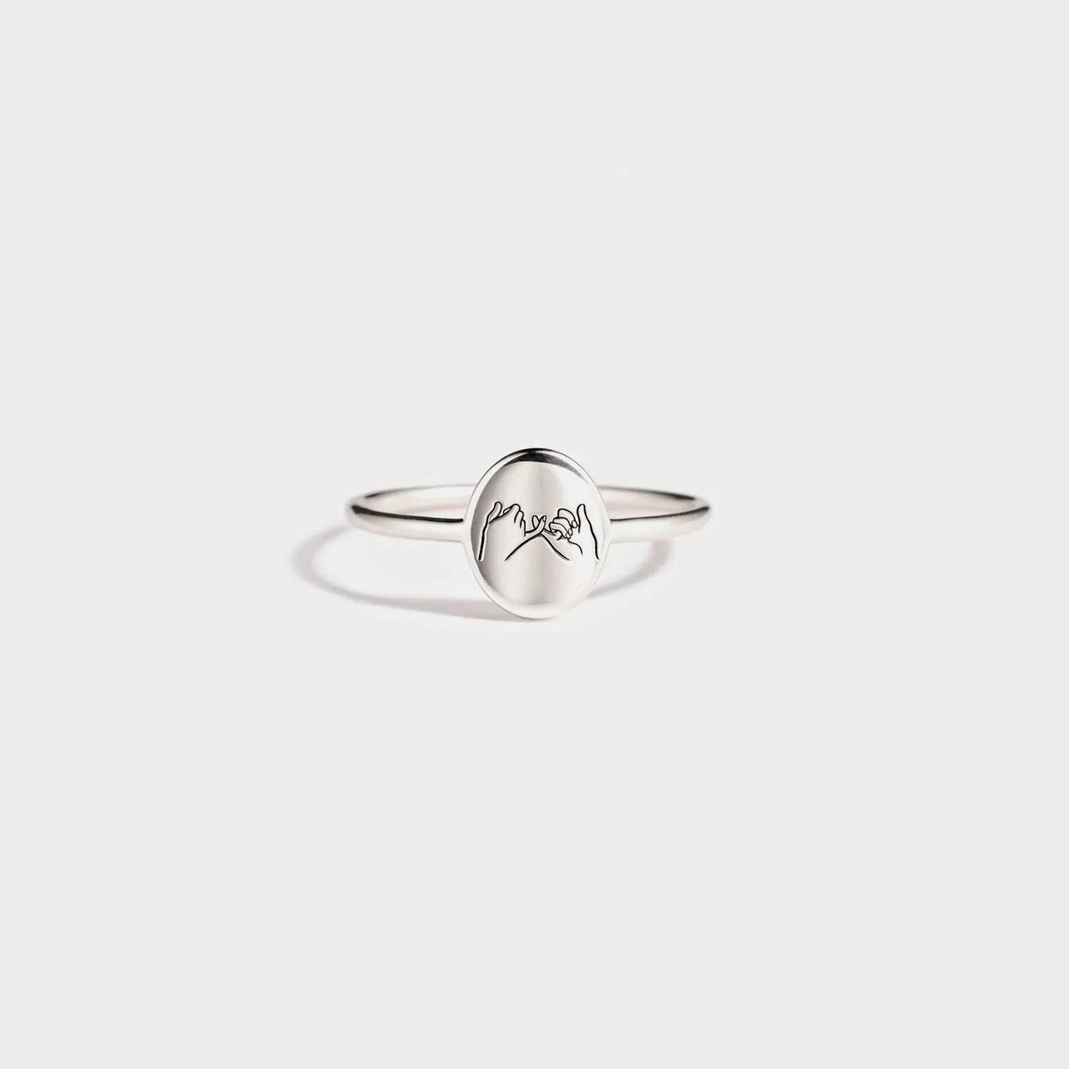 925 Sterling Silver Engraved Ring Silver Rings - Tophatter Daily Deals
