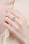 1 Carat Moissanite Heart Ring Moissanite - Tophatter Daily Deals