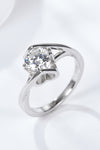Get What You Need 1 Carat Moissanite Ring - Tophatter Shopping Deals