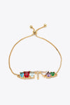 K to T Zircon Bracelet T One Size Bracelets - Tophatter Daily Deals