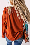 Long Sleeve Henley Top Blouses - Tophatter Daily Deals