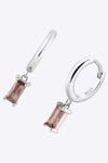 Zircon Huggie Drop Earrings Earrings - Tophatter Daily Deals