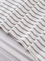 Striped Round Neck Dropped Shoulder T-Shirt Women's T-Shirts - Tophatter Daily Deals