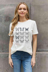 Simply Love Simply Love Butterfly Graphic Cotton T-Shirt Women's T-Shirts - Tophatter Daily Deals