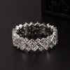 Inlaid Zircon 925 Sterling Silver Ring Rings - Tophatter Daily Deals