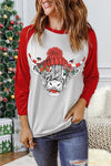 Bull Graphic Round Neck T-Shirt Women's T-Shirts - Tophatter Daily Deals