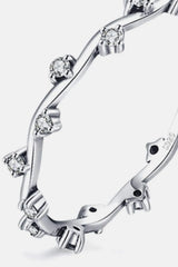 Multicolor 925 Sterling Silver Zircon Ring Rings - Tophatter Daily Deals
