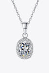 Be The One 1 Carat Moissanite Pendant Necklace Moissanite - Tophatter Daily Deals