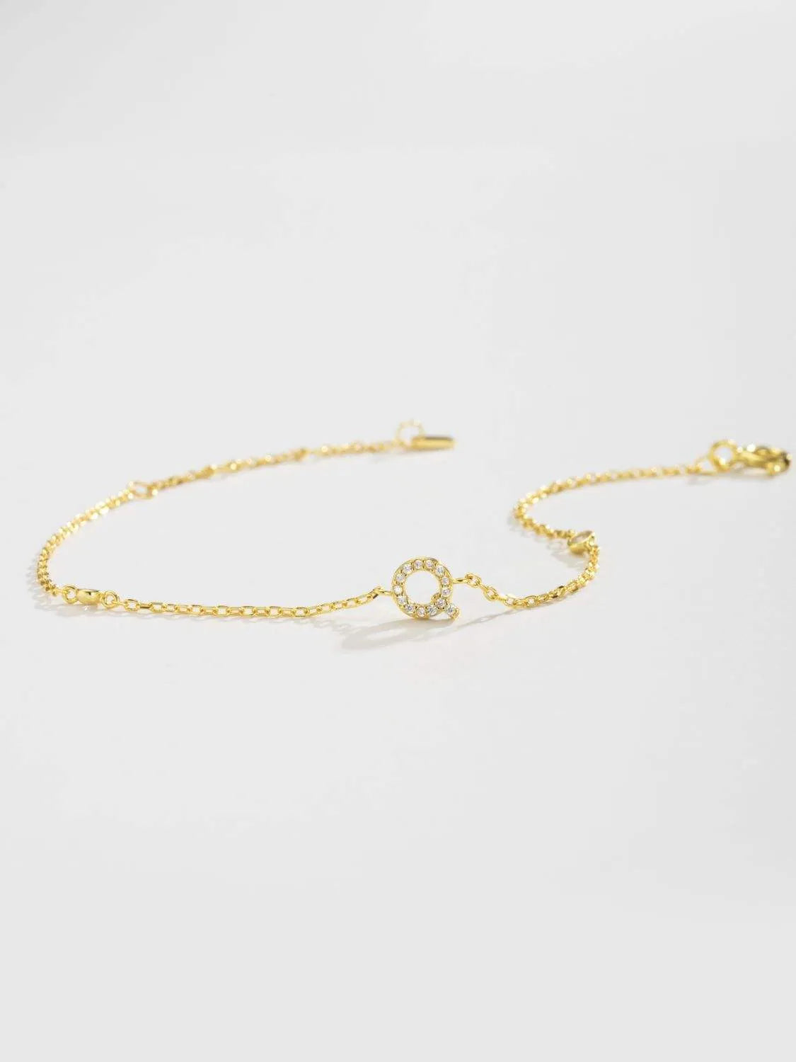 Q To U Zircon 925 Sterling Silver Bracelet Bracelets - Tophatter Daily Deals