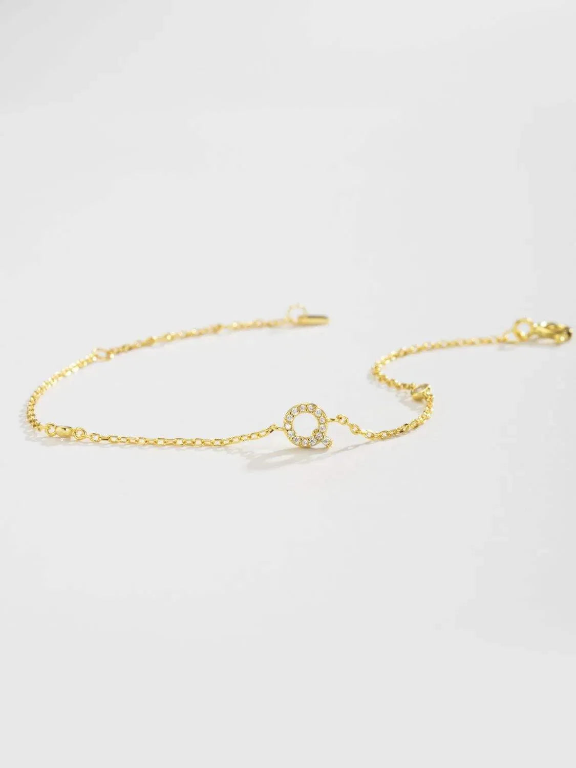 Q To U Zircon 925 Sterling Silver Bracelet Bracelets - Tophatter Daily Deals