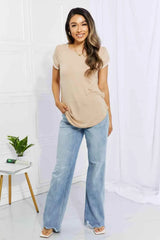 BOMBOM Center Street Sweet Crochet Detail Tulip Sleeve Top Women's T-Shirts - Tophatter Daily Deals