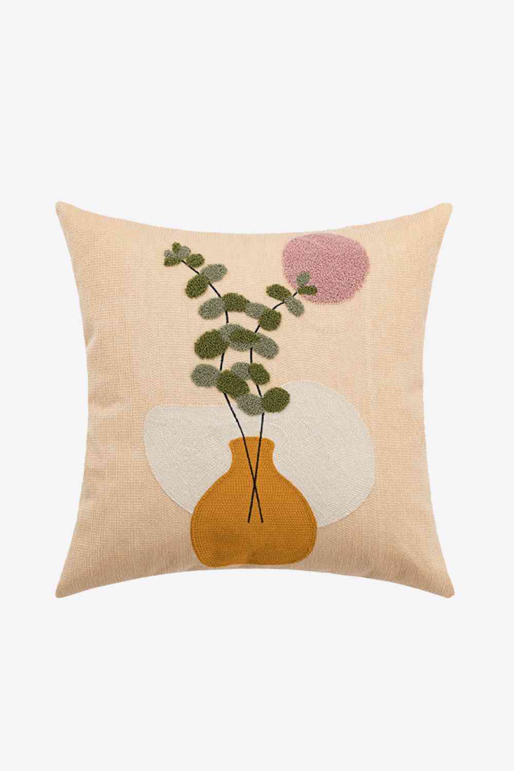 Embroidered Square Decorative Throw Pillow Case - Decorative Pillowcases - Tophatter's Smashing Daily Deals | We're Against Forced Labor in China