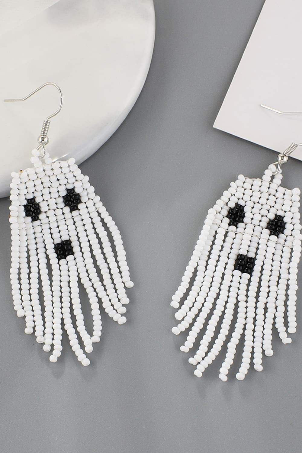 Beaded Dangle Earrings Earrings - Tophatter Daily Deals