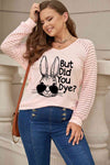 Plus Size BUT DID YOU DYE Graphic Easter Tee Women's T-Shirts - Tophatter Daily Deals