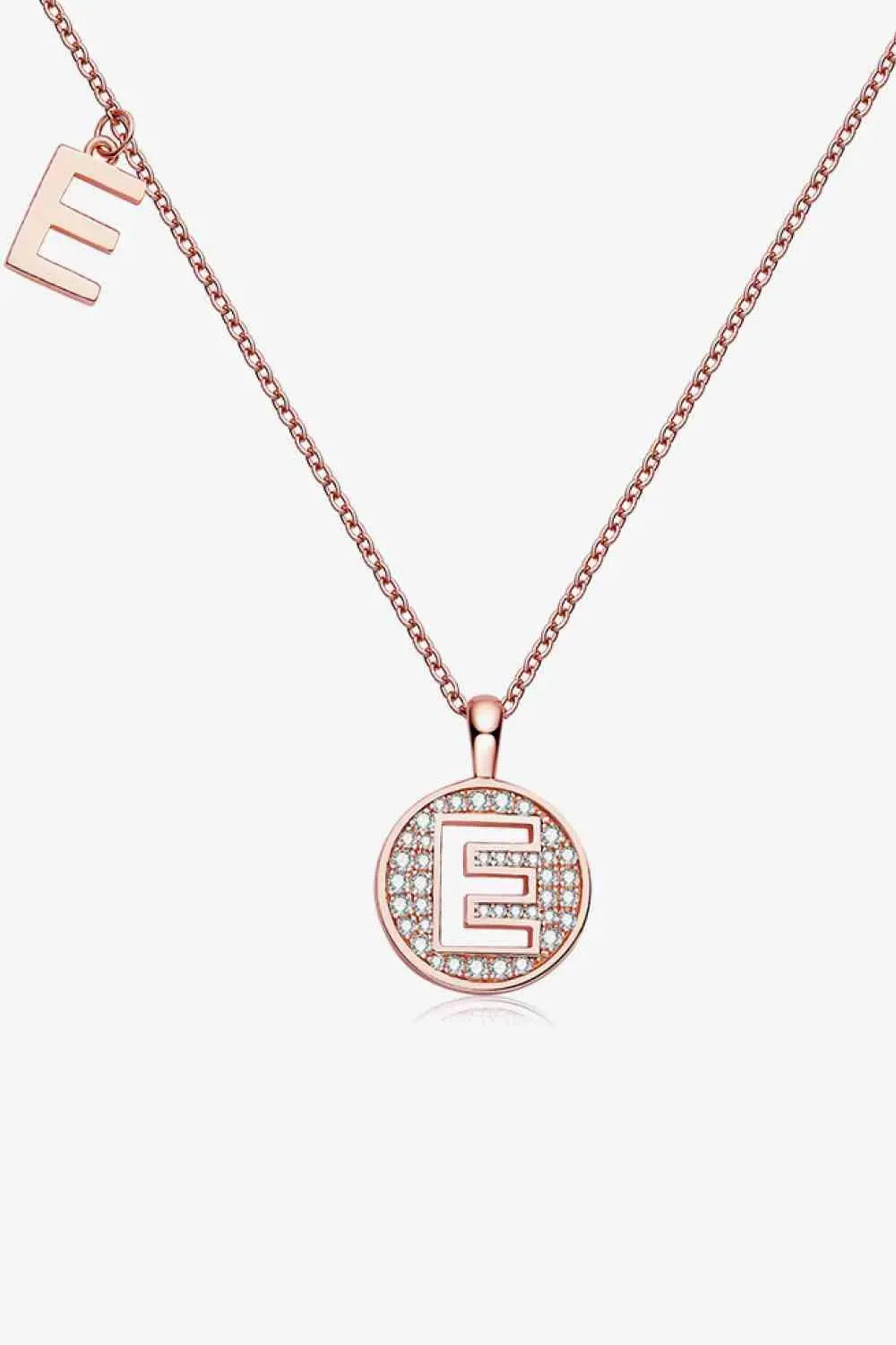 Moissanite A to J Pendant Necklace E One Size Moissanite - Tophatter Daily Deals