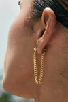 Stainless Steel Chain Earrings Earrings - Tophatter Daily Deals