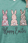 HAPPY EASTER Graphic Short Sleeve Tee Women's T-Shirts - Tophatter Daily Deals