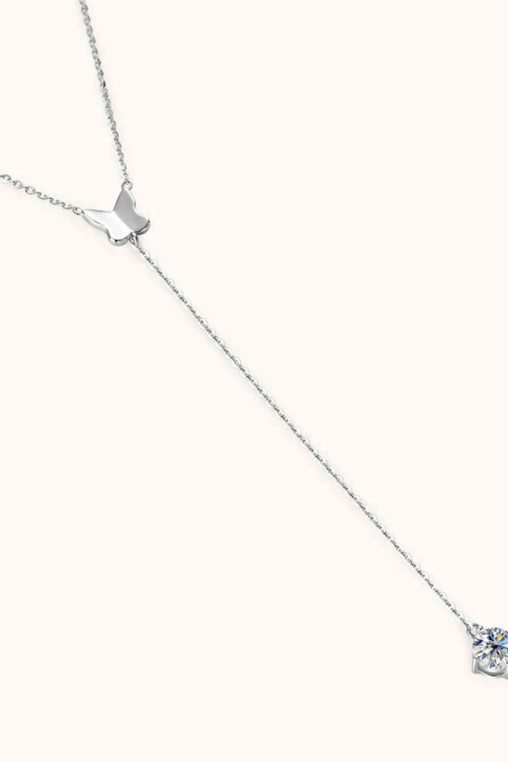 1 Carat Moissanite 925 Sterling Silver Necklace Moissanite - Tophatter Daily Deals