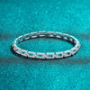 3.2 Carat Moissanite 925 Sterling Silver Bracelet Moissanite - Tophatter Daily Deals