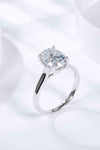 2.5 Carat Moissanite Solitaire Ring Moissanite - Tophatter Daily Deals