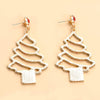 Rhinestone Alloy Christmas Tree Earrings Earrings - Tophatter Daily Deals