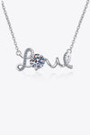 1 Carat Moissanite 925 Sterling Silver Necklace Moissanite - Tophatter Daily Deals