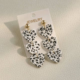 Acrylic Stainless Steel Dangle Earrings Style B One Size Earrings - Tophatter Daily Deals