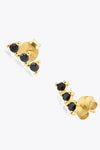 Zircon 925 Sterling Silver Earrings Earrings - Tophatter Daily Deals