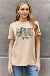 Simply Love Full Size LOVE YOURSELF Graphic Cotton Tee Women's T-Shirts - Tophatter Daily Deals