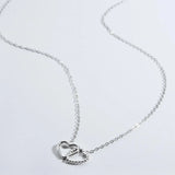 Heart Shape Spring Ring Closure Necklace Necklaces - Tophatter Daily Deals