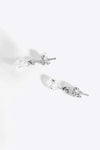 925 Sterling Silver Teardrop Earrings Earrings - Tophatter Daily Deals