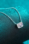 Beautiful Words 1 Carat Moissanite Pendant Necklace Moissanite - Tophatter Daily Deals