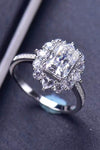 Need You Now 2 Carat Moissanite Ring Silver Moissanite - Tophatter Daily Deals