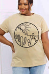 Simply Love Full Size Desert Graphic Cotton Tee Women's T-Shirts - Tophatter Daily Deals