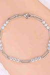 1.8 Carat Moissanite 925 Sterling Silver Bracelet Moissanite - Tophatter Daily Deals