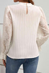 Mock Neck Flounce Sleeve Blouse Blouses - Tophatter Daily Deals