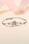 925 Sterling Silver Moissanite Bracelet Moissanite - Tophatter Daily Deals