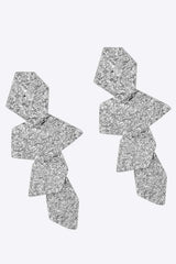 18K Gold-Plated Irregular Earrings Earrings - Tophatter Daily Deals
