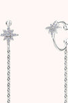 Moissanite 925 Sterling Silver Threader Earrings Moissanite - Tophatter Daily Deals