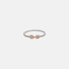 Zircon 925 Sterling Silver Ring Silver Rings - Tophatter Daily Deals