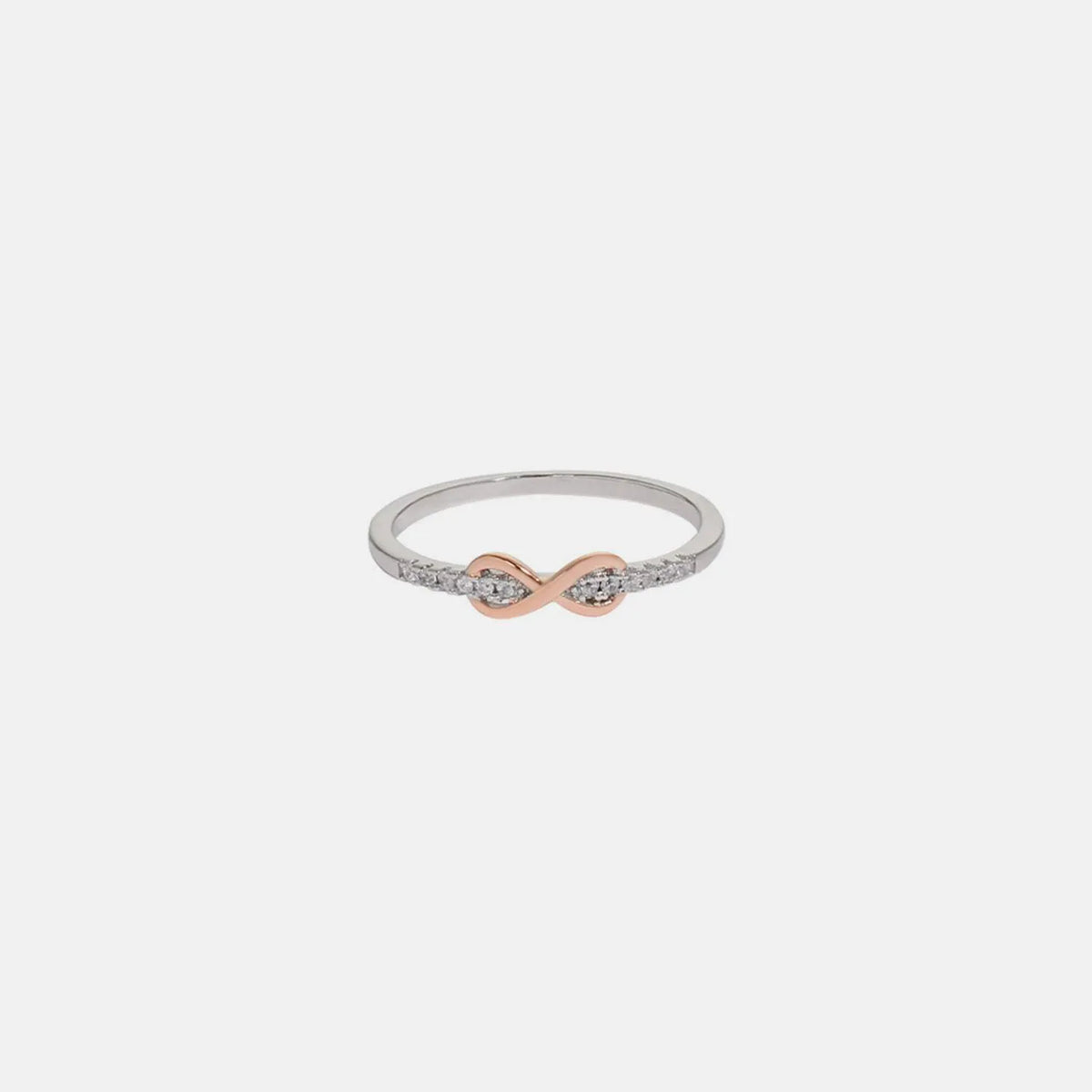Zircon 925 Sterling Silver Ring Silver Rings - Tophatter Daily Deals