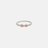 Zircon 925 Sterling Silver Ring Silver Rings - Tophatter Daily Deals