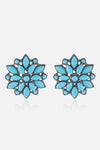 Turquoise Stud Earrings Style A One Size Earrings - Tophatter Daily Deals