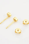 Minimalist Zircon 925 Sterling Silver Earrings Earrings - Tophatter Daily Deals
