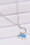 Opal Fish 925 Sterling Silver Necklace - Tophatter Shopping Deals - Electronics, Jewelry, Auction, App, Bidding, Gadgets, Fashion