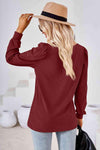 Square Neck Puff Sleeve Blouse Blouses - Tophatter Daily Deals